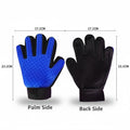 Cat Grooming Glove for Cats Wool Glove Pet Hair Deshedding Brush Comb Glove for Pet Dog Cleaning Massage Glove for Accessories